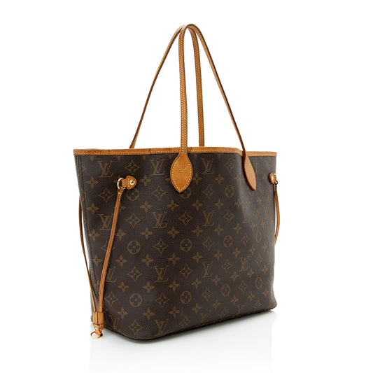 Louis Vuitton Monogram Canvas Neverfull MM Tote -  (SHF-20191)