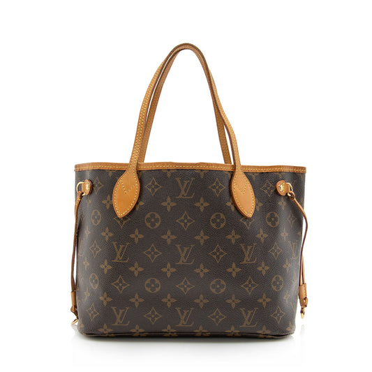 Louis Vuitton Monogram Canvas Neverfull PM Tote (SHF-16726)