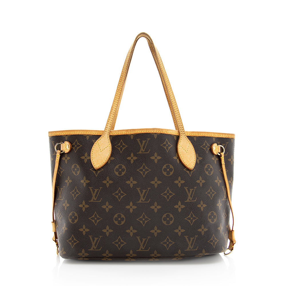 Louis Vuitton Monogram Canvas Neverfull PM Tote -  (SHF-19026)