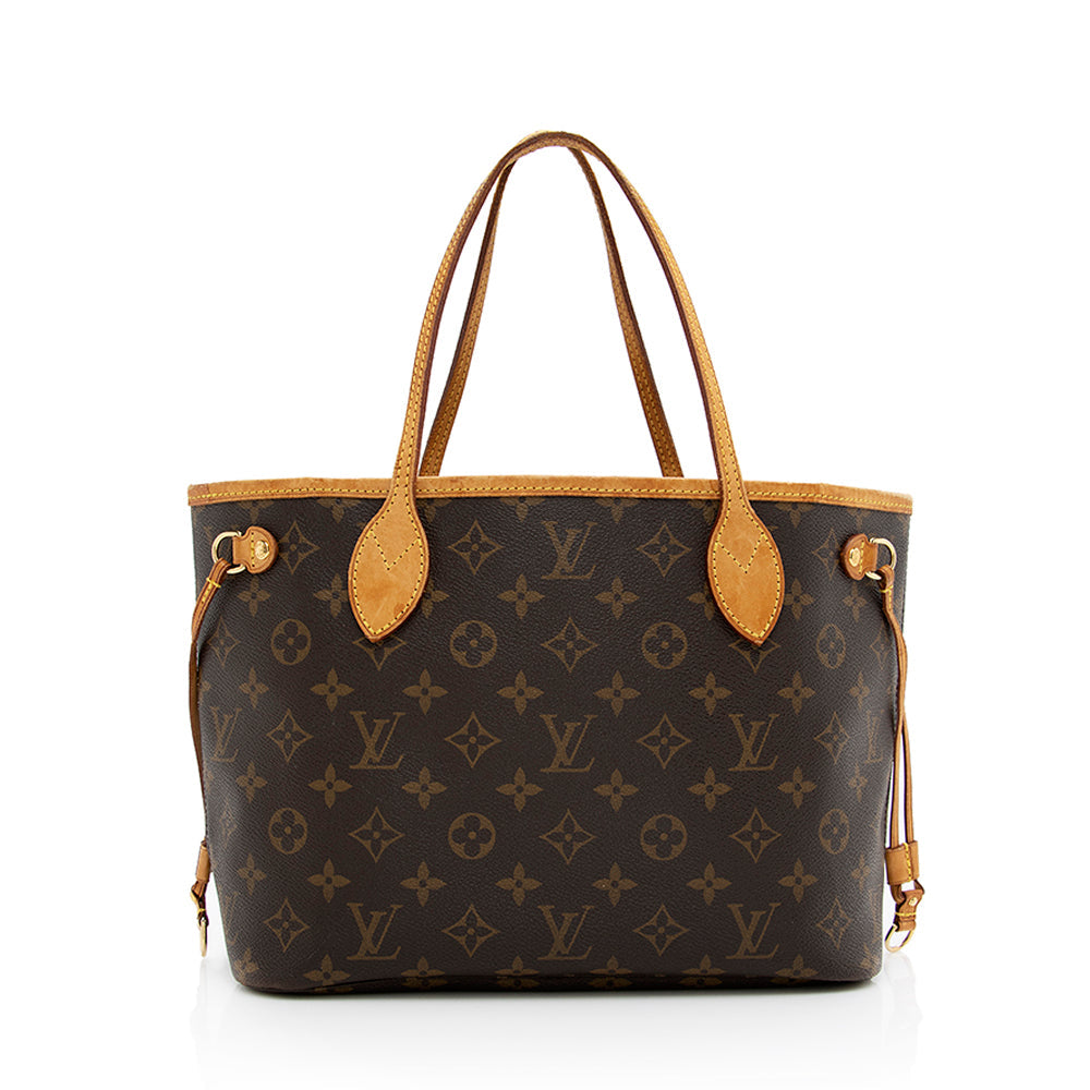 Louis Vuitton Monogram Canvas Neverfull PM Tote -  (SHF-18746)