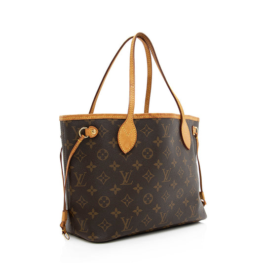 Louis Vuitton Monogram Canvas Neverfull PM Tote -  (SHF-18746)