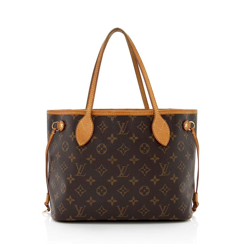 Louis Vuitton Monogram Canvas Neverfull PM Tote -  (SHF-19666)
