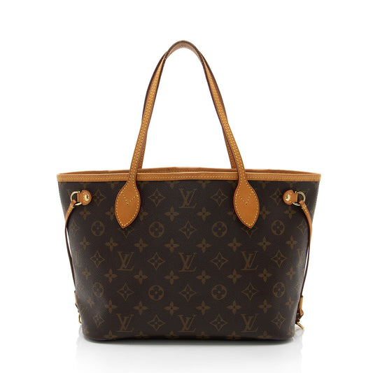 Louis Vuitton Monogram Canvas Neverfull PM Tote -  (SHF-CbJaDa)