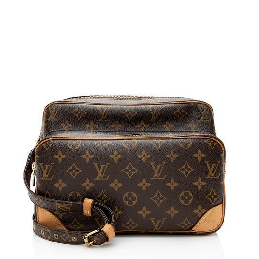Louis Vuitton Monogram Canvas Nile MM Messenger Bag (SHF-21025)