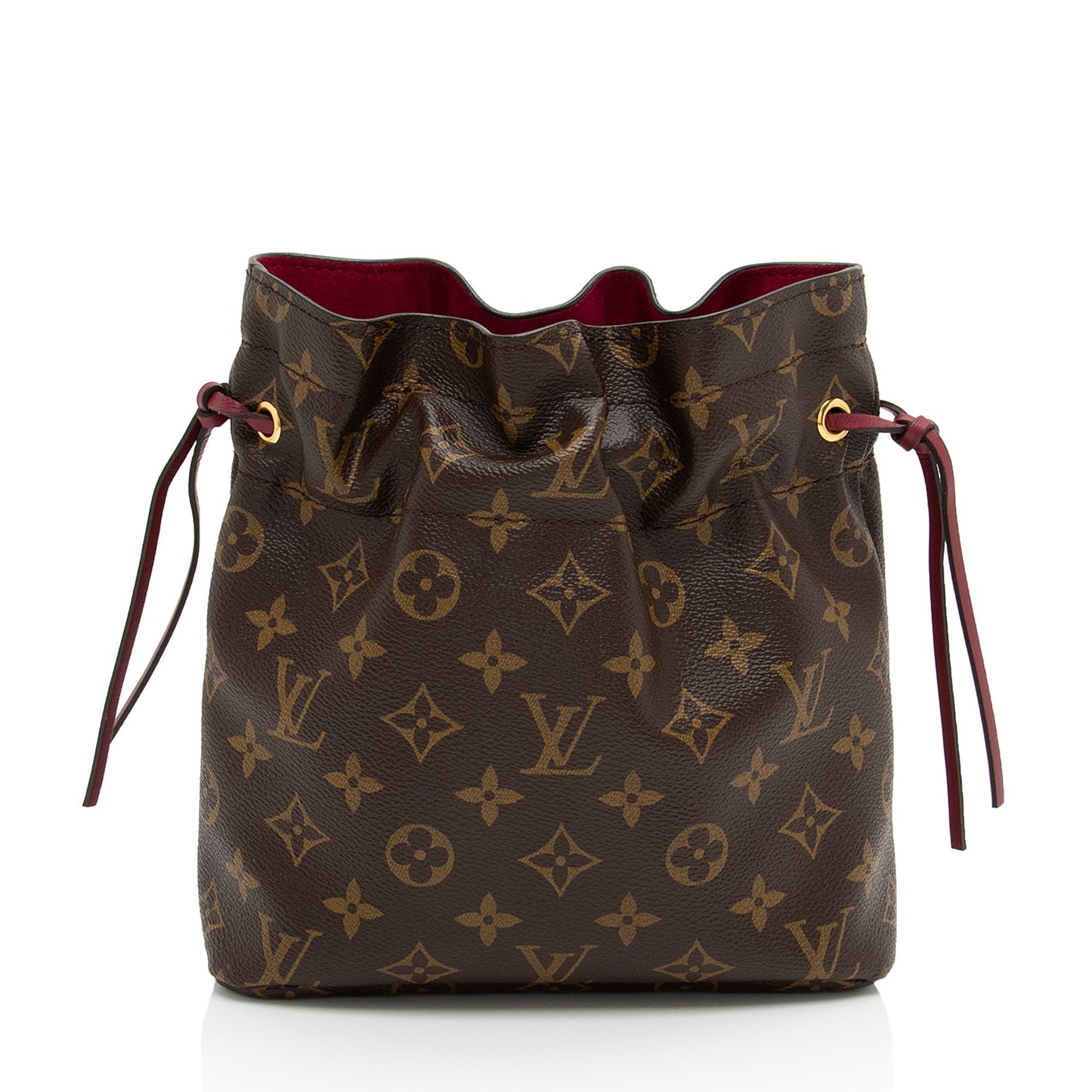 Louis Vuitton Monogram Canvas Noe Drawstring Pouch (SHF-QNhtOz)