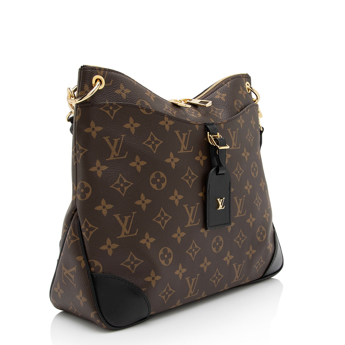 Louis Vuitton Monogram Canvas Odeon MM NM Shoulder Bag (SHF-7STebf)