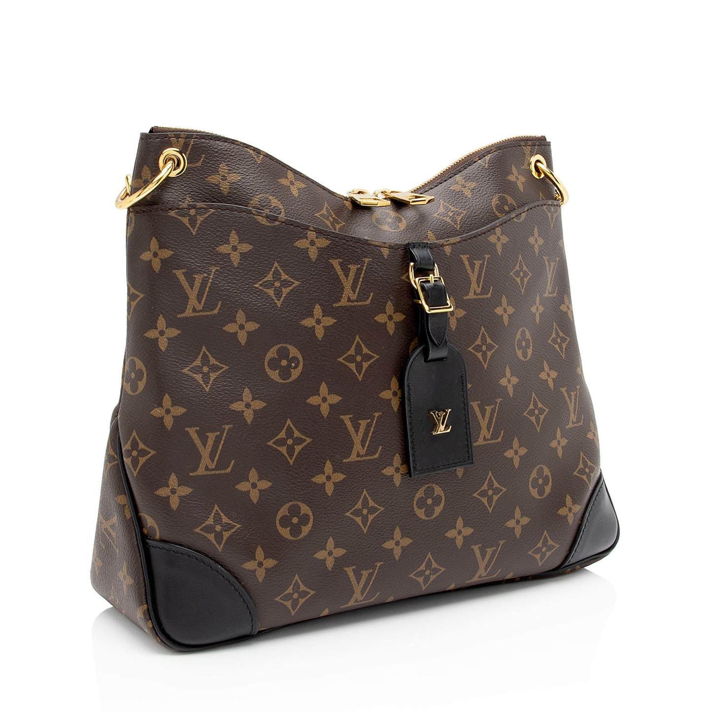 Louis Vuitton Monogram Canvas Odeon MM NM Shoulder Bag (SHF-9QQwaH)