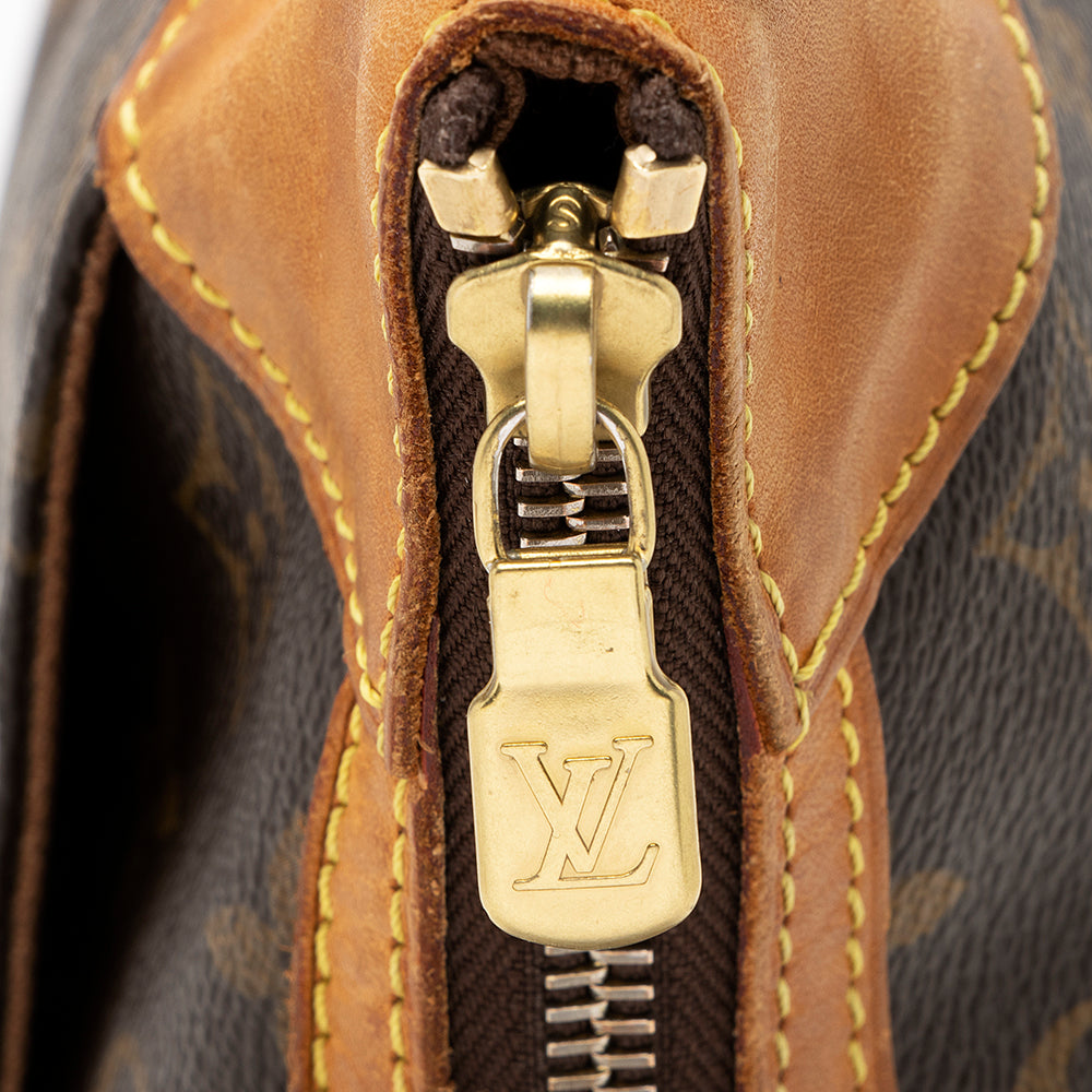 Louis Vuitton Monogram Canvas Odeon PM Shoulder Bag (SHF-19810)