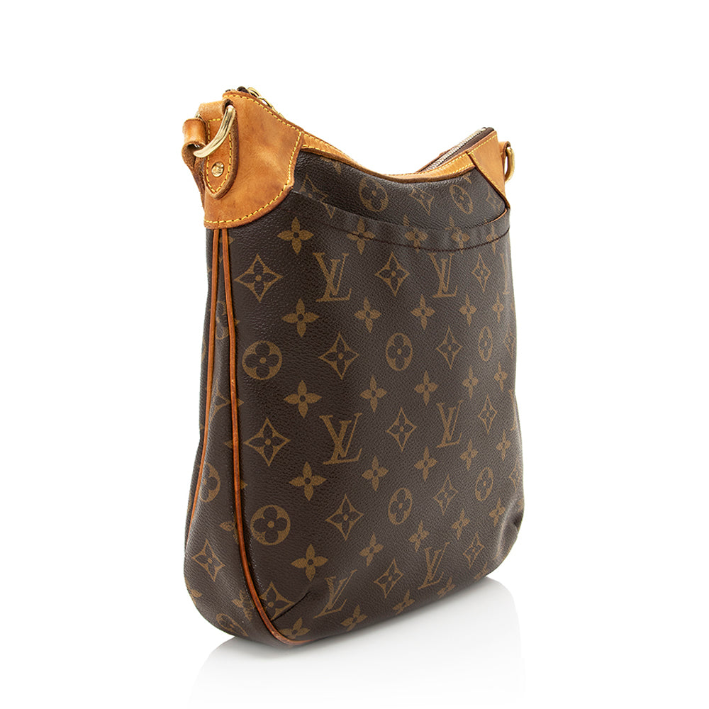 Louis Vuitton Monogram Canvas Odeon PM Shoulder Bag (SHF-19810)
