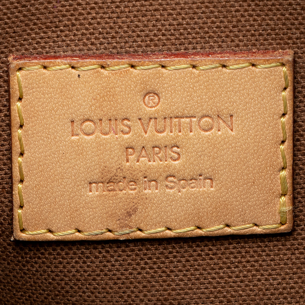 Louis Vuitton Monogram Canvas Odeon PM Shoulder Bag (SHF-21384)