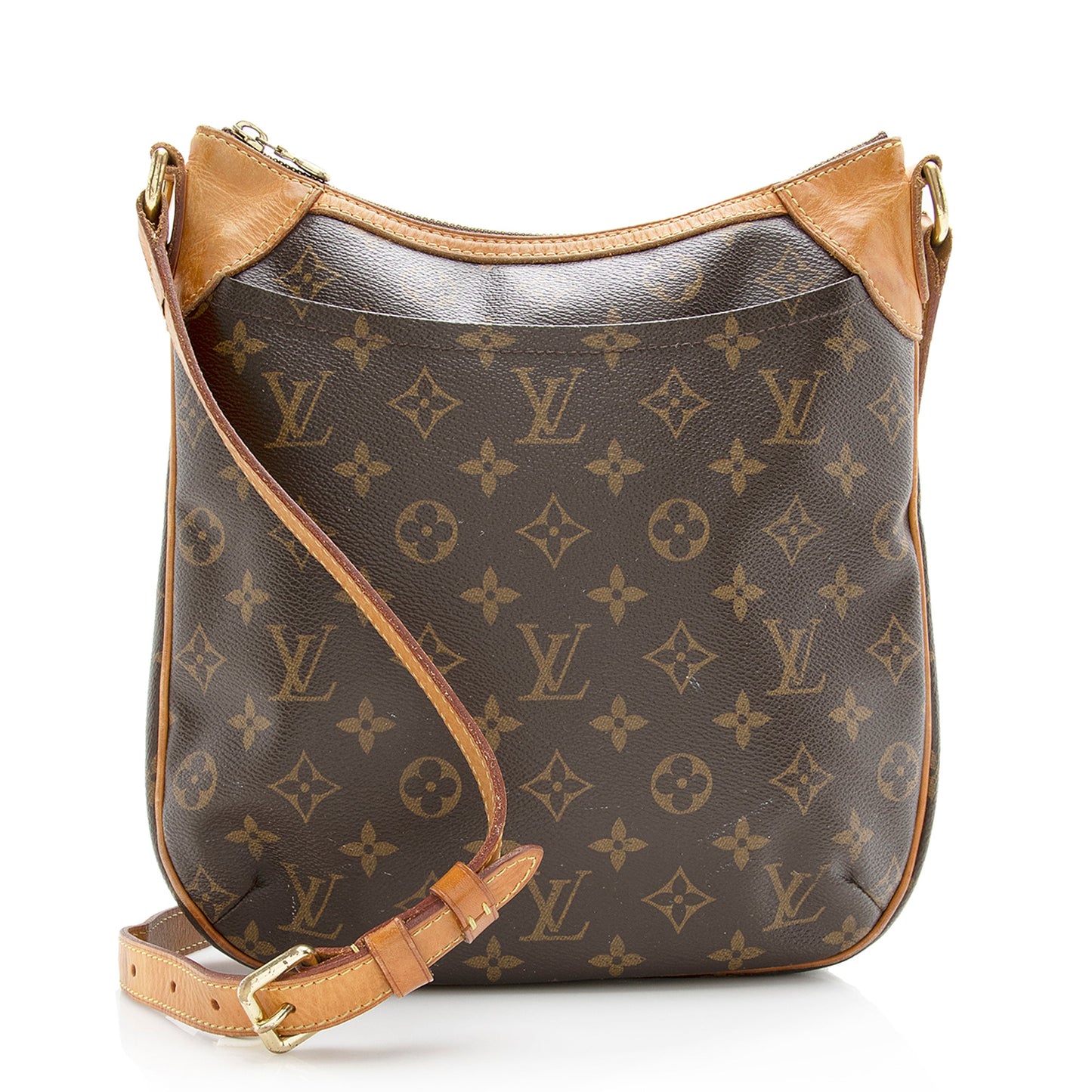 Louis Vuitton Monogram Canvas Odeon PM Shoulder Bag (SHF-22536)