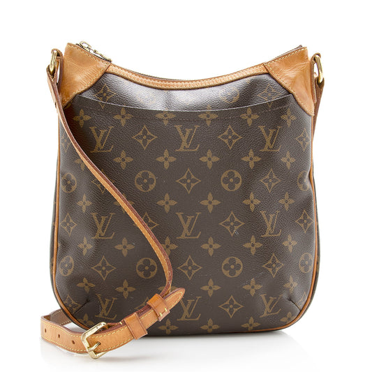 Louis Vuitton Monogram Canvas Odeon PM Shoulder Bag (SHF-22536)