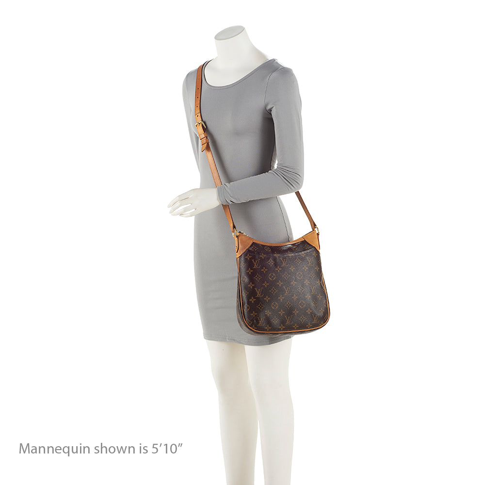 Louis Vuitton Monogram Canvas Odeon PM Shoulder Bag (SHF-2JtChz)