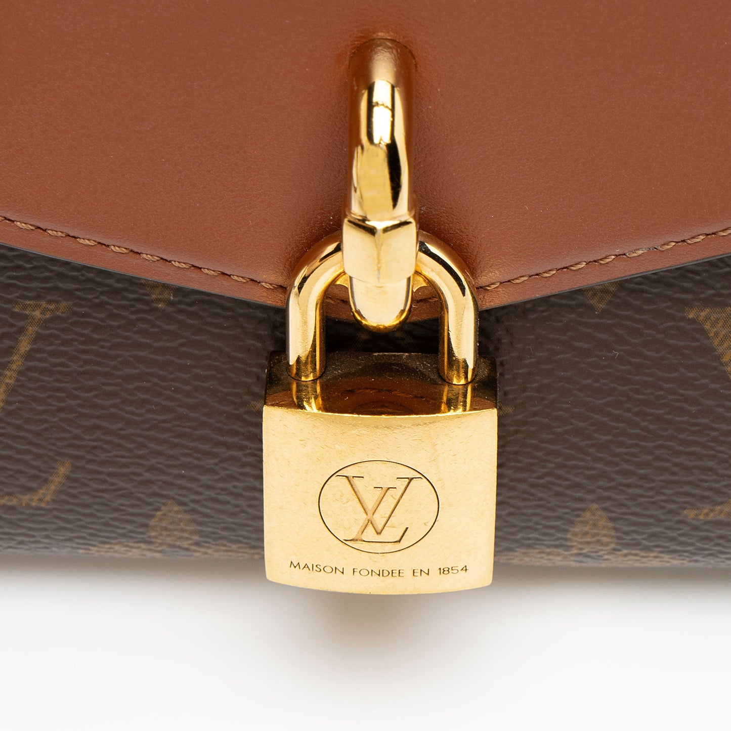 Louis Vuitton Monogram Canvas Padlock on Strap