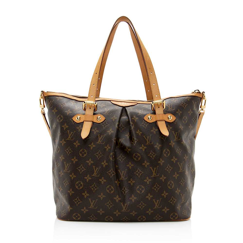 Louis Vuitton Monogram Canvas Palermo GM Tote -  (SHF-19890)