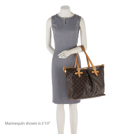 Louis Vuitton Monogram Canvas Palermo GM Tote (SHF-18516)