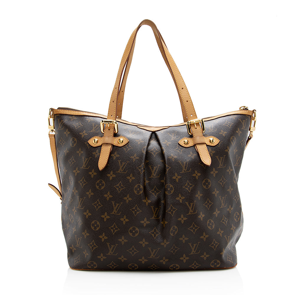 Louis Vuitton Monogram Canvas Palermo GM Tote -  (SHF-18787)