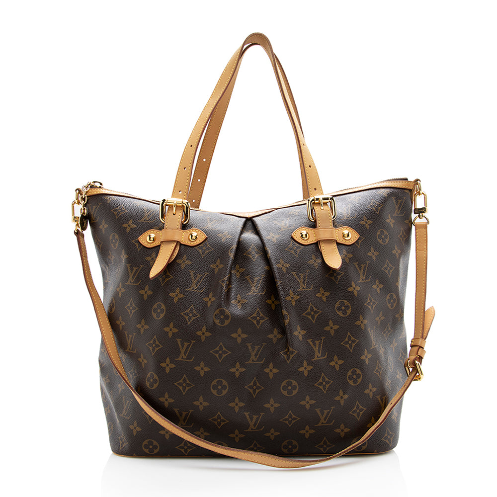 Louis Vuitton Monogram Canvas Palermo GM Tote -  (SHF-18787)