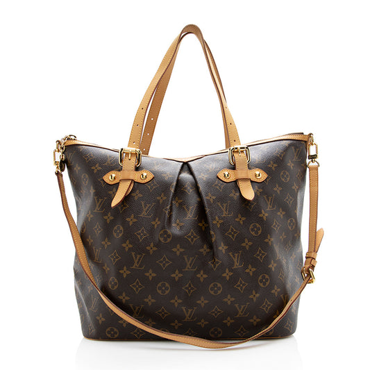 Louis Vuitton Monogram Canvas Palermo GM Tote -  (SHF-18787)