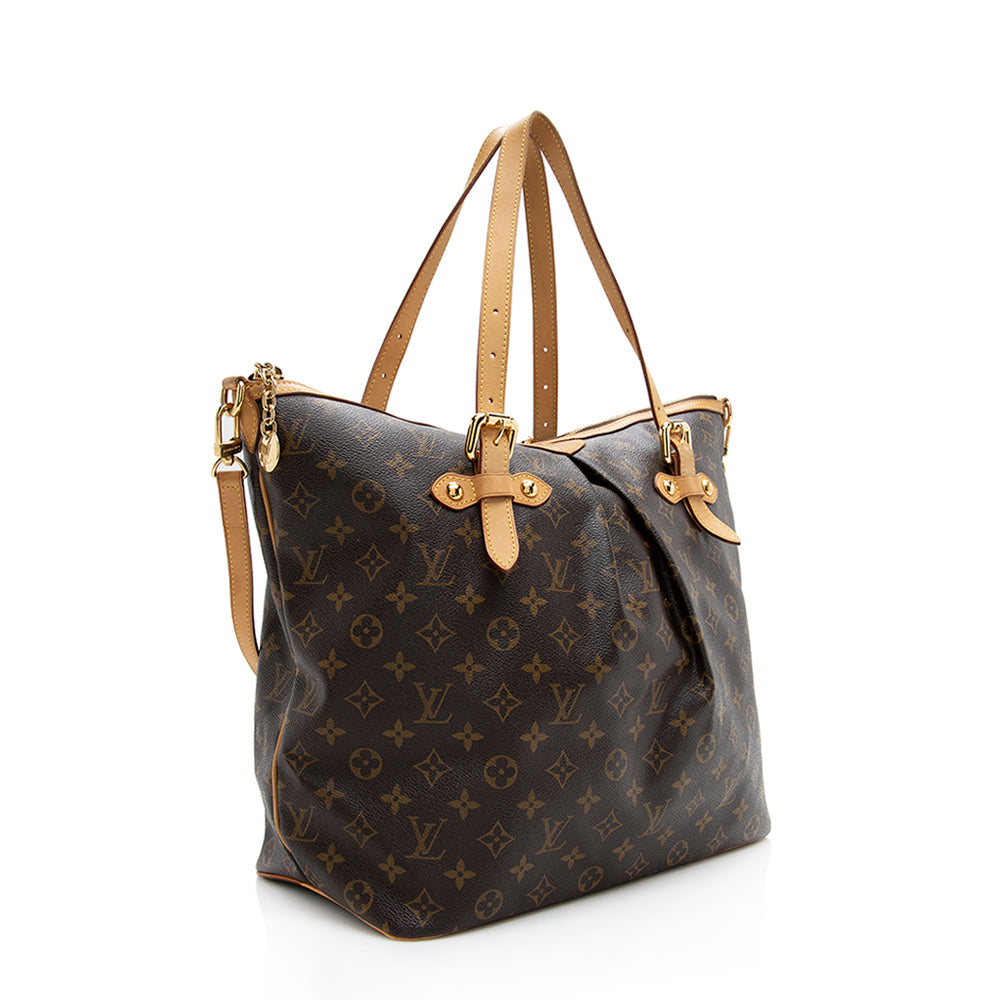 Louis Vuitton Monogram Canvas Palermo GM Tote -  (SHF-18787)