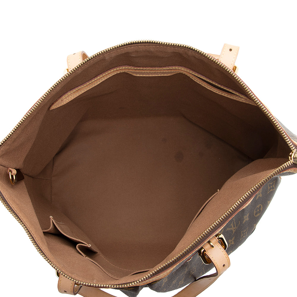 Louis Vuitton Monogram Canvas Palermo GM Tote (SHF-19649)