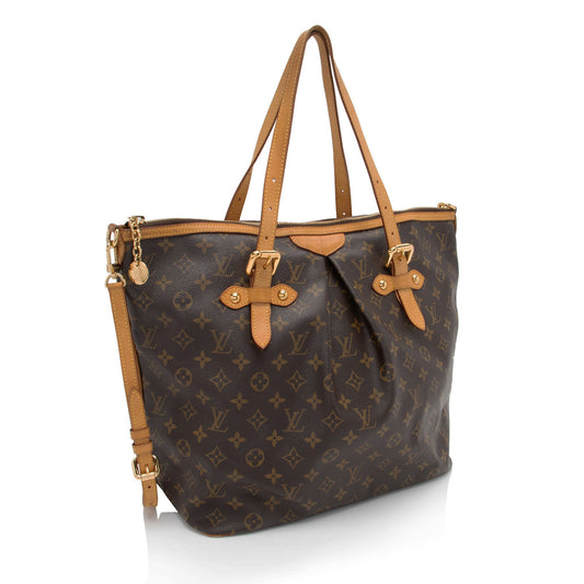 Louis Vuitton Monogram Canvas Palermo GM Tote (SHF-kS6DS5)