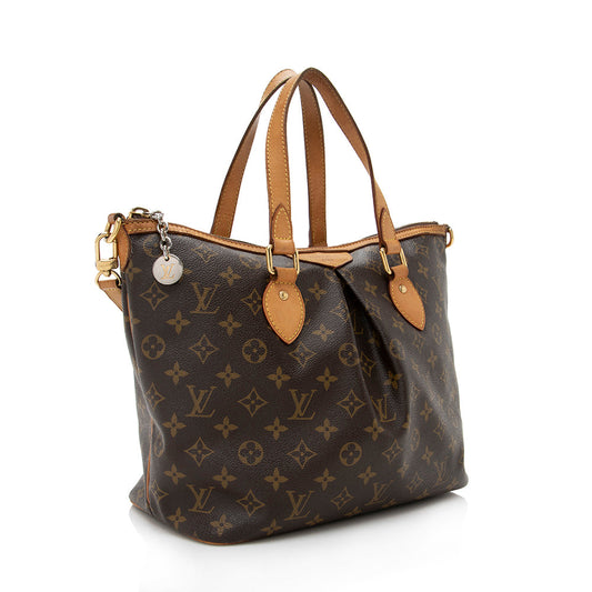 Louis Vuitton Monogram Canvas Palermo PM Tote -  (SHF-17546)
