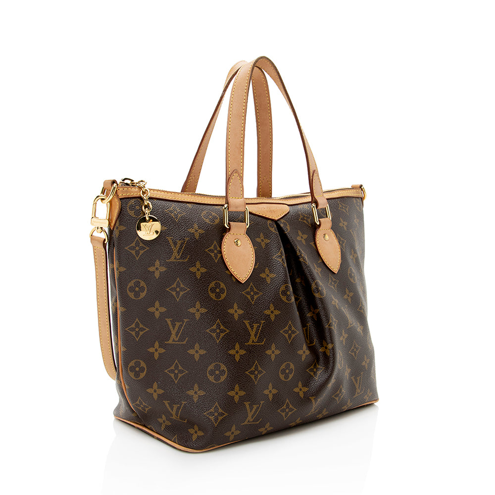 Louis Vuitton Monogram Canvas Palermo PM Tote -  (SHF-19427)