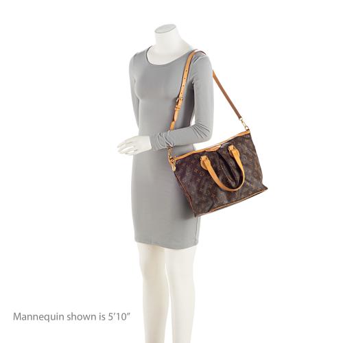 Louis Vuitton Monogram Canvas Palermo PM Tote (SHF-M84JIX)