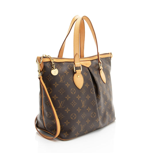 Louis Vuitton Monogram Canvas Palermo PM Tote (SHF-4zveEz)