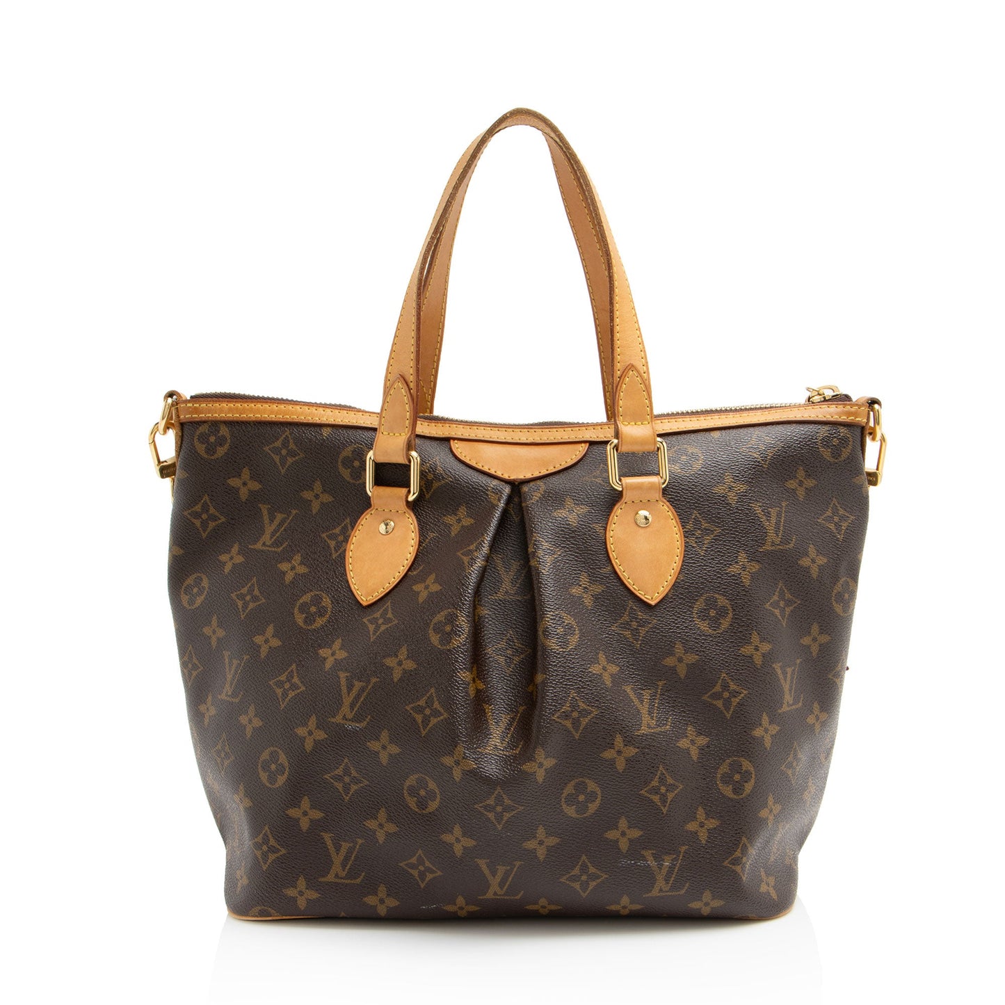 Louis Vuitton Monogram Canvas Palermo PM Tote (SHF-WZkqH8)