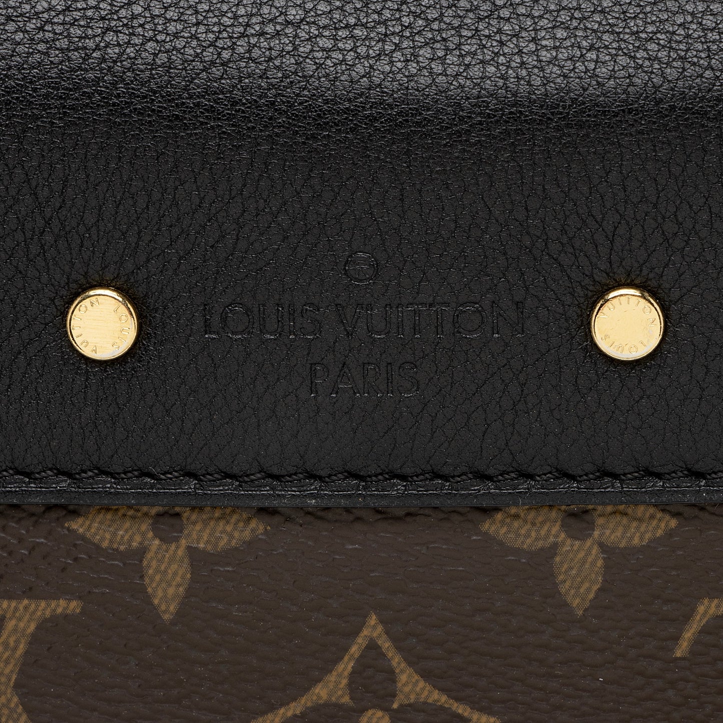 Louis Vuitton Monogram Canvas Pallas Chain Shoulder Bag (SHF-6axUqc)