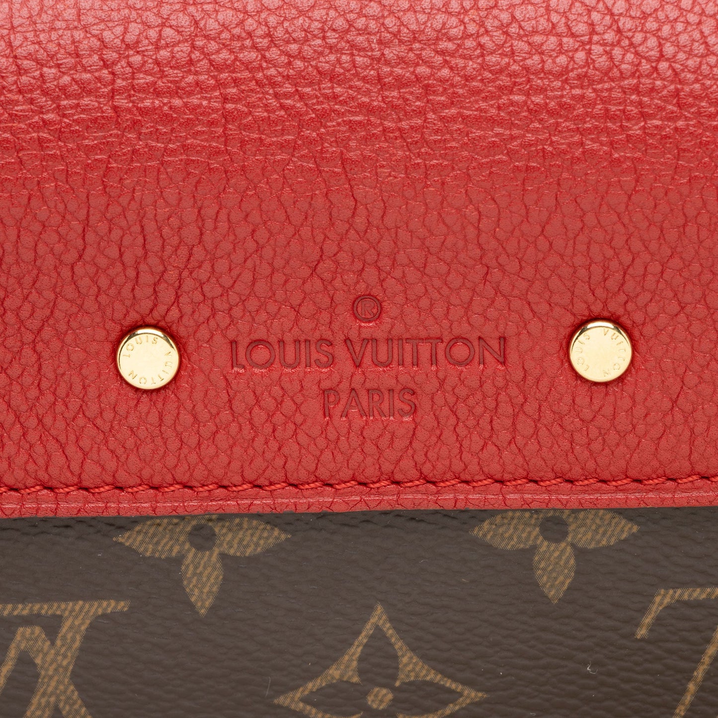 Louis Vuitton Monogram Canvas Pallas Chain Shoulder Bag (SHF-wOgVXq)