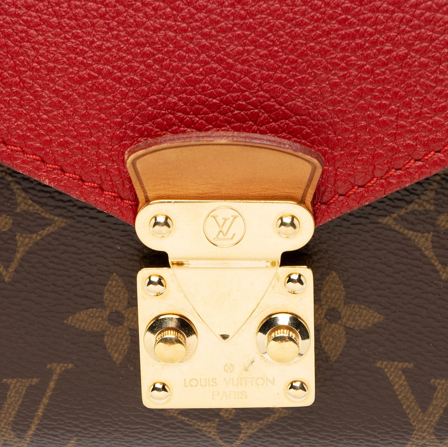 Louis Vuitton Monogram Canvas Pallas Chain Shoulder Bag
