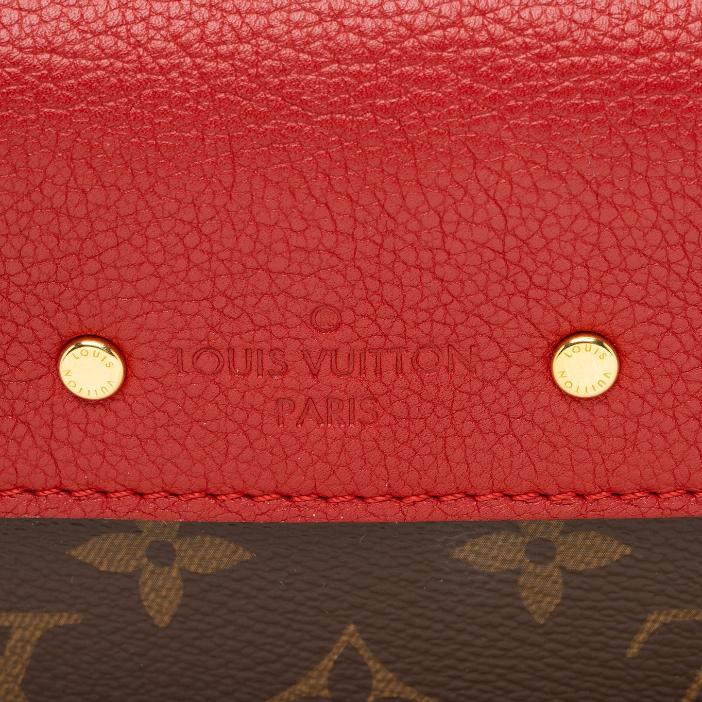 Louis Vuitton Monogram Canvas Pallas Chain Shoulder Bag