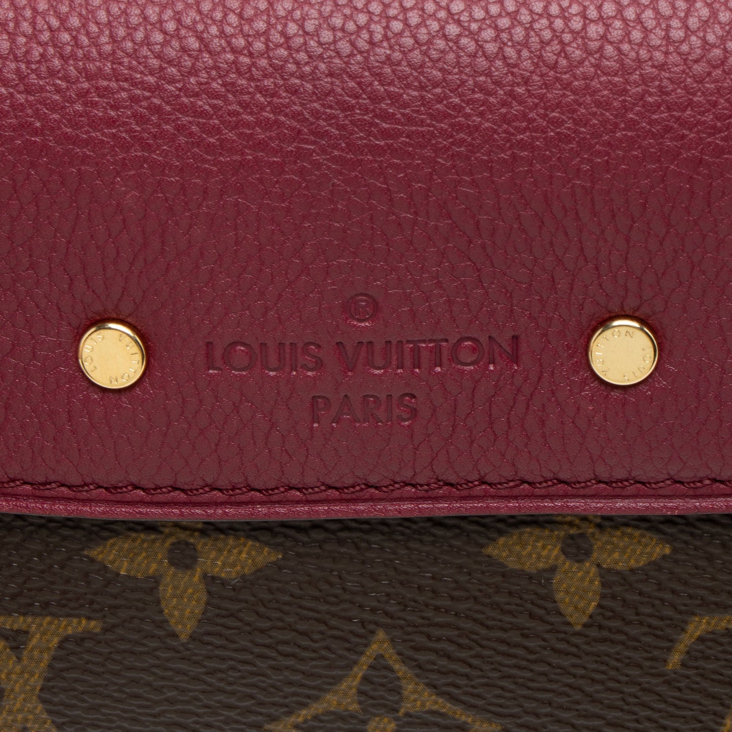 Louis Vuitton Monogram Canvas Pallas Chain Shoulder Bag