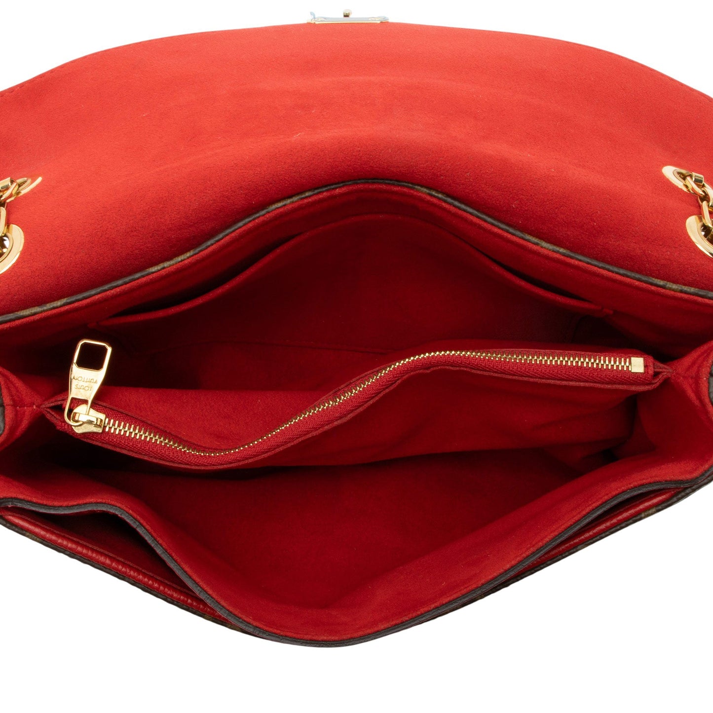 Louis Vuitton Monogram Canvas Pallas Chain Shoulder Bag
