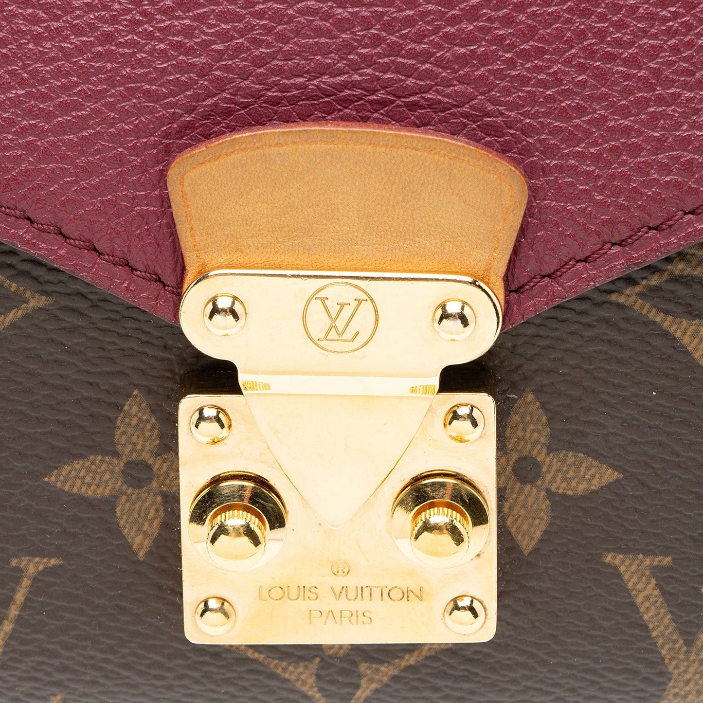 Louis Vuitton Monogram Canvas Pallas Chain Shoulder Bag
