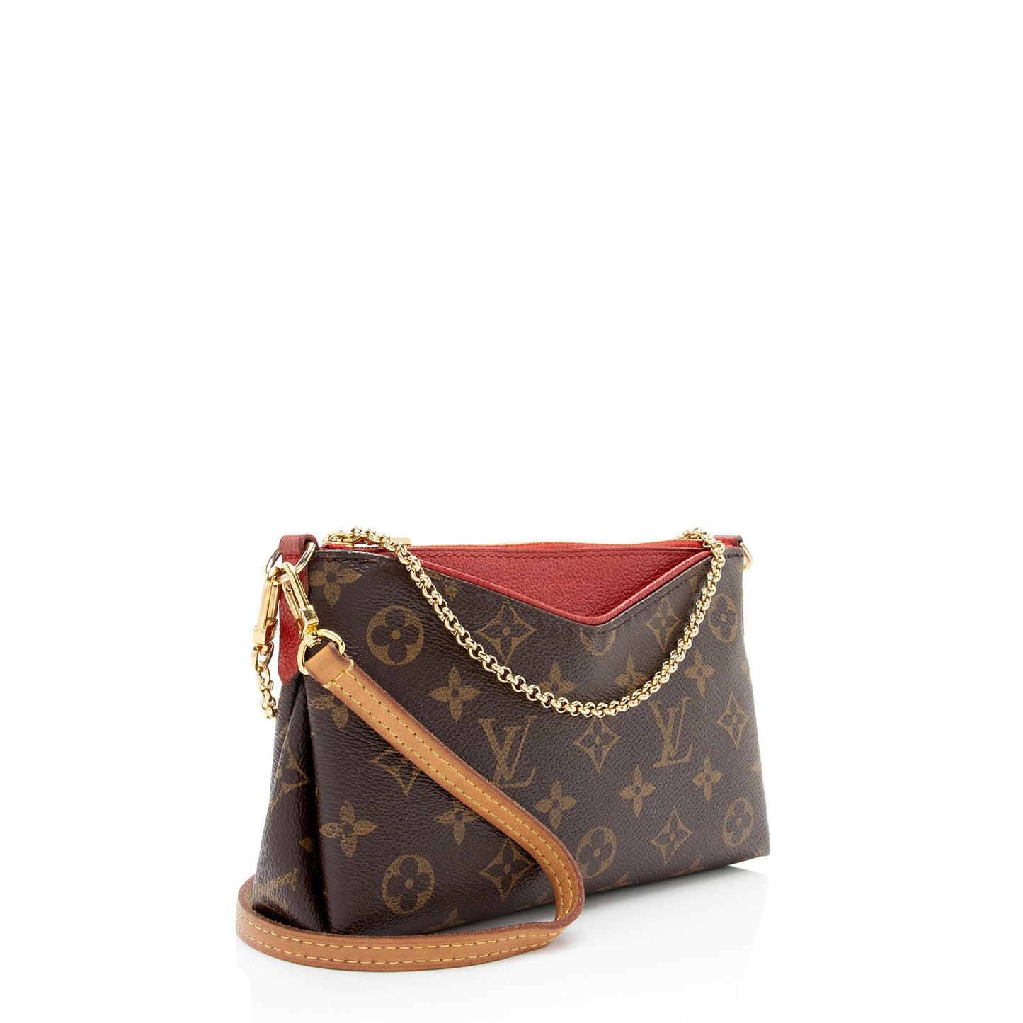 Louis Vuitton Monogram Canvas Pallas Clutch (SHF-HrIB4Y)
