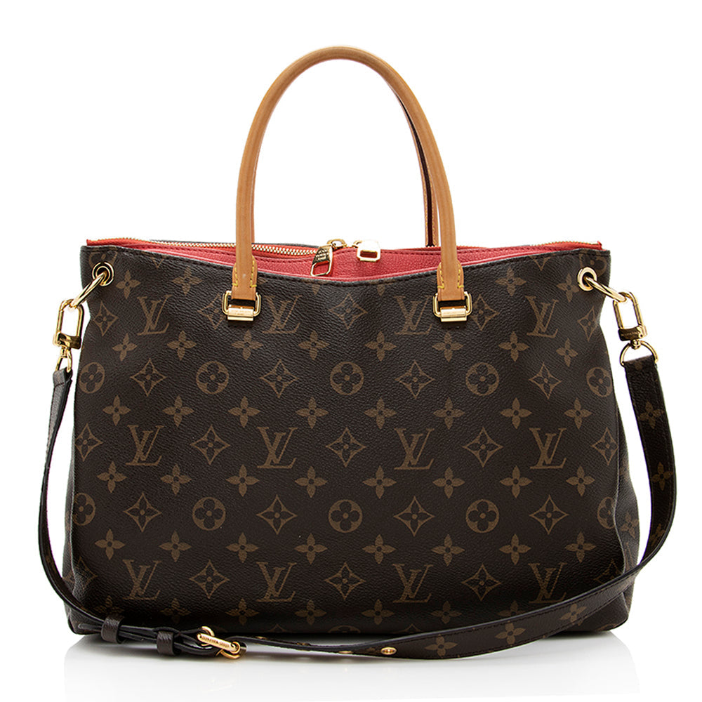 Louis Vuitton Monogram Canvas Pallas Satchel -  (SHF-19061)