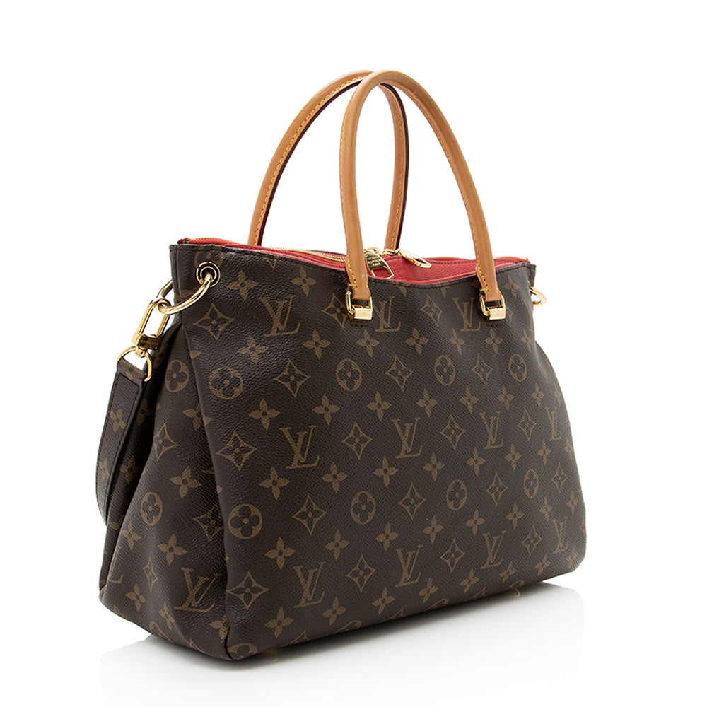 Louis Vuitton Monogram Canvas Pallas Satchel -  (SHF-19061)
