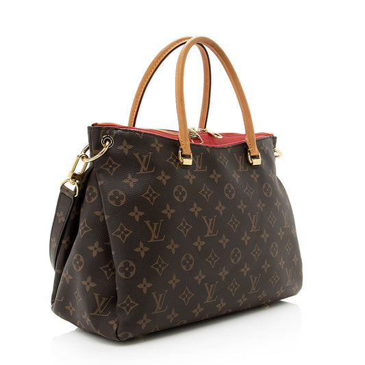 Louis Vuitton Monogram Canvas Pallas Satchel -  (SHF-19061)