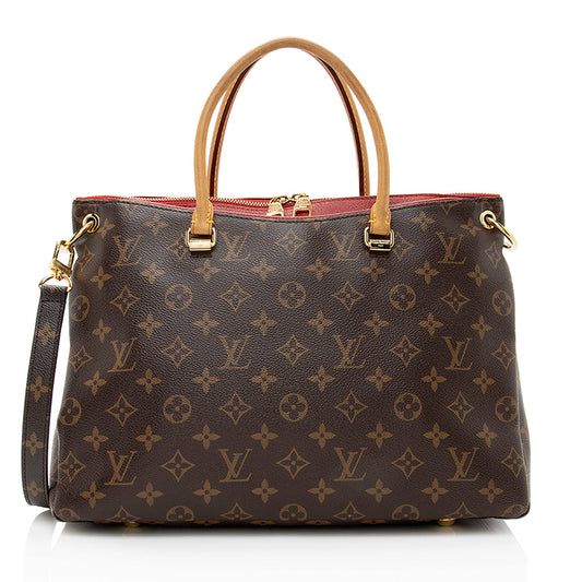 Louis Vuitton Monogram Canvas Pallas Satchel (SHF-19669)