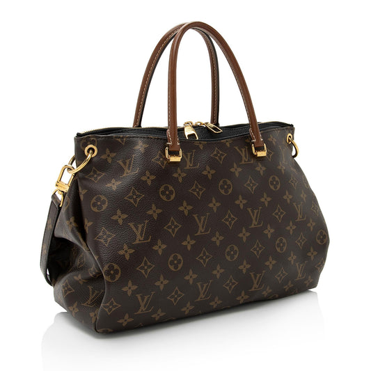 Louis Vuitton Monogram Canvas Pallas Satchel (SHF-96JW7w)