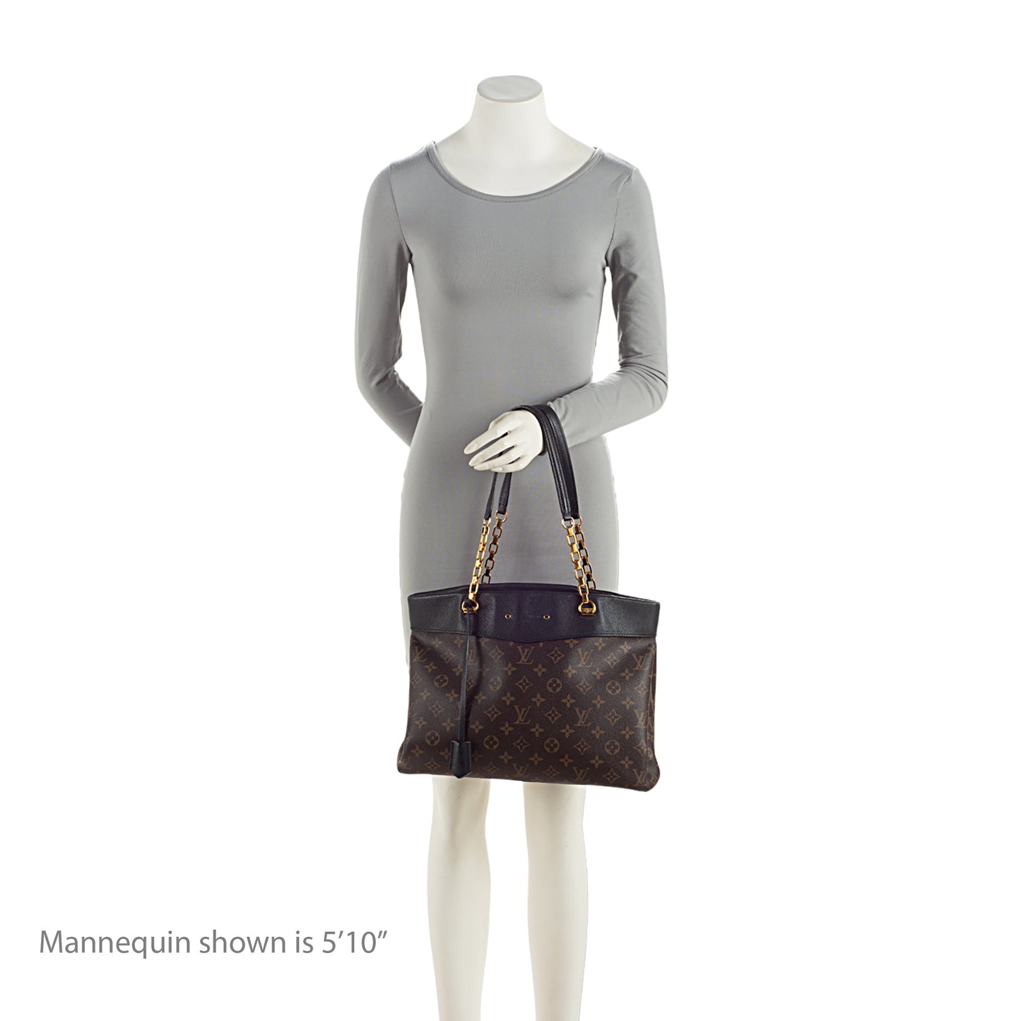 Louis Vuitton Monogram Canvas Pallas Shopper Tote (SHF-f5mjHC)