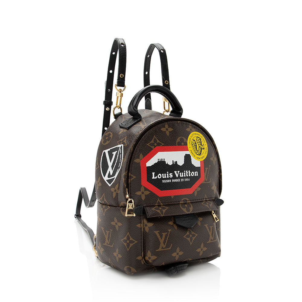 Louis Vuitton Monogram Canvas Palm Springs Mini Backpack -  (SHF-21047)