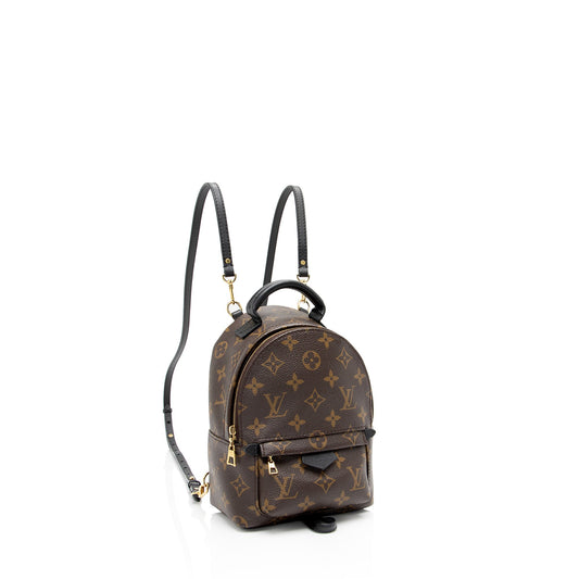 Louis Vuitton Monogram Canvas Palm Springs Mini Backpack (SHF-ZsatYA)