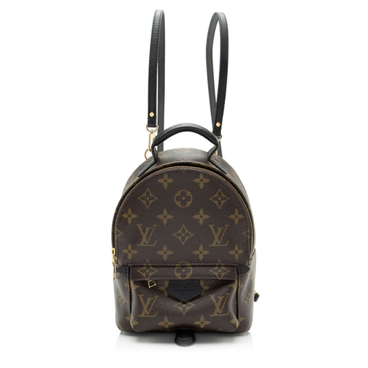 Louis Vuitton Monogram Canvas Palm Springs Mini Backpack (SHF-yT17ls)