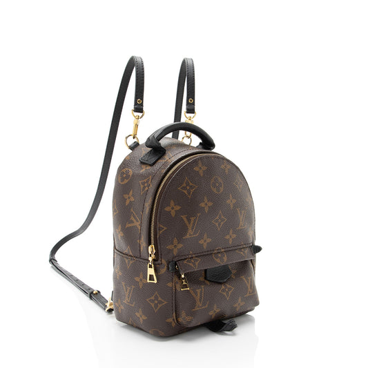 Louis Vuitton Monogram Canvas Palm Springs Mini Backpack (SHF-PpoCsf)