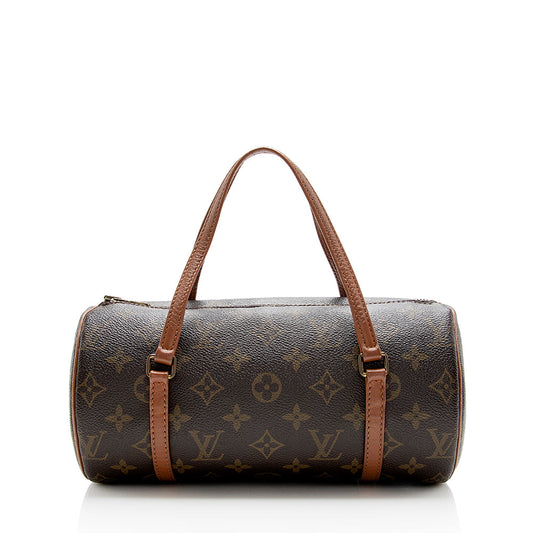 Louis Vuitton Monogram Canvas Papillon 26 Satchel